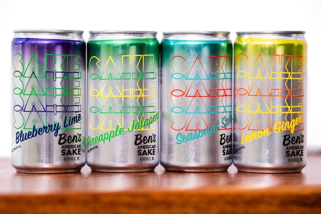 Ben's American Sake makes a variety of flavors of sake (Image source: Ben's American Sake)