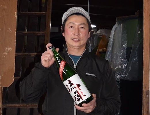 「流輝」を持つ松原さん