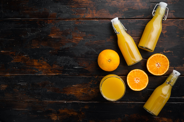 オレンジジュースのイメージ写真