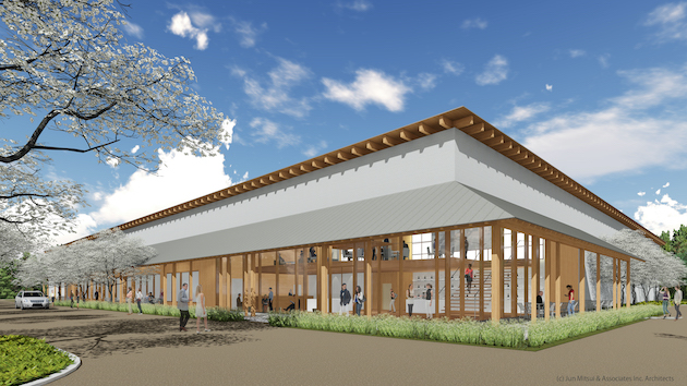 獺祭ニューヨーク現地酒蔵のパース