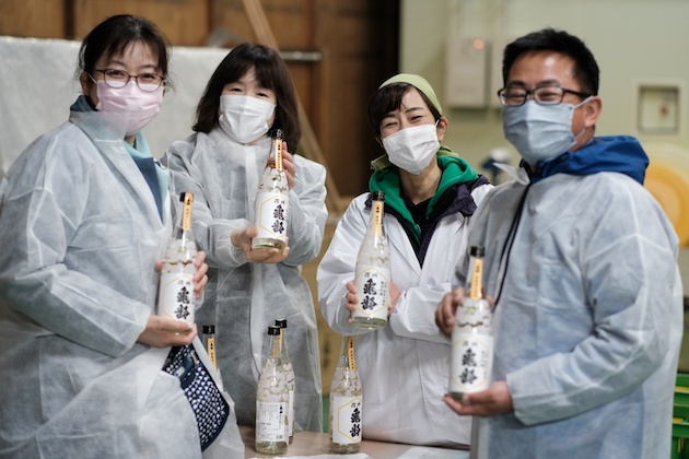 岡崎美都里杜氏と酒米オーナーの皆さん