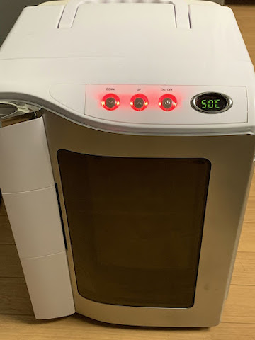 使用した冷温庫の写真