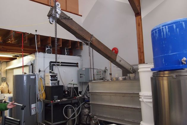 Artisan Sake Makerの搾り機