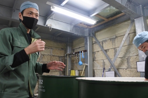 吉田酒造店内部