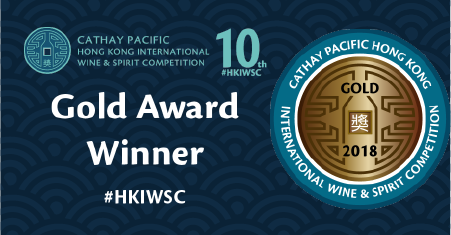 2018年「香港IWSC」焼酎部門で『米焼酎ねっか』はゴールドメダルを受賞