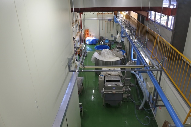 角星白山製造場内部1