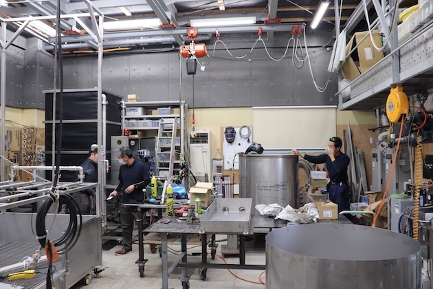 キクプランドゥーのものづくり現場