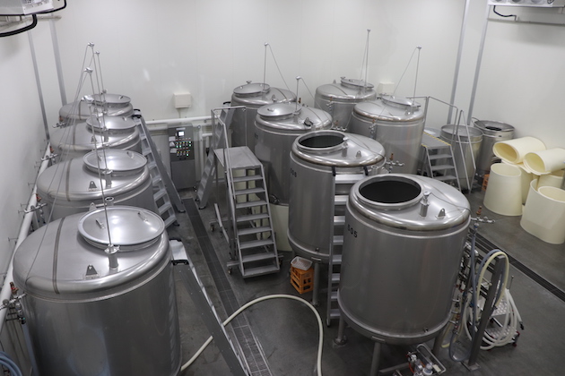 発酵タンクの写真