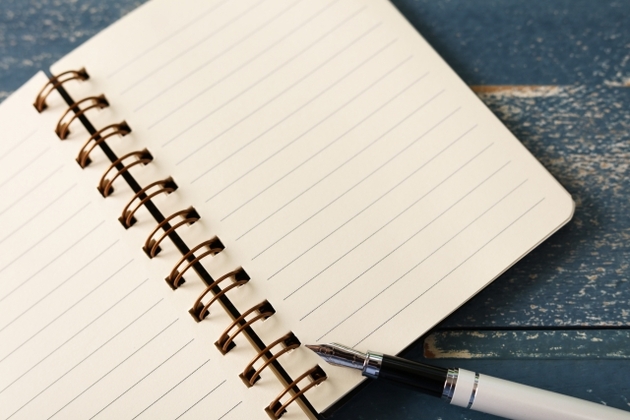 ノートとペン