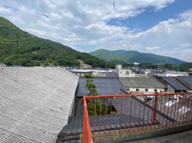 旭鳳酒造屋根からの風景写真