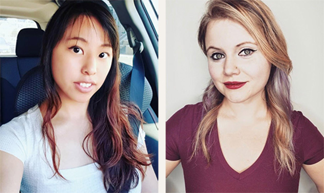 Left: Mei Ho, Right: Kerry Jo Rizzo