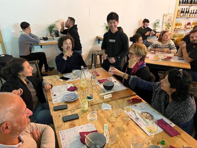 LIBROMのレモンバーベナをイタリアの人々に楽しんでもらった