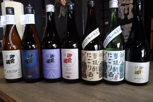 辻本店の日本酒