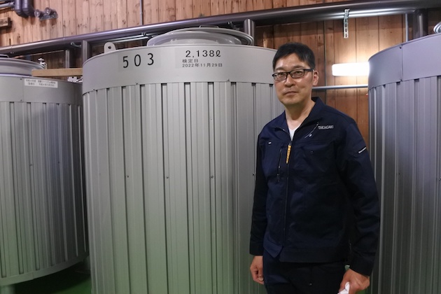 製造責任者・高垣幸男さん