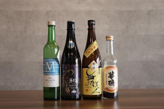 日本酒4銘柄