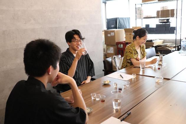 ペアリングを堪能する3人