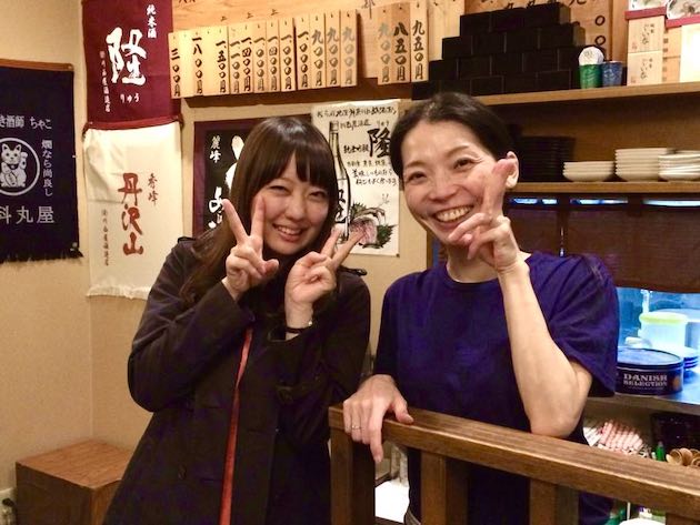 和ごはん一献 丸屋の女将さんと真野遥さん