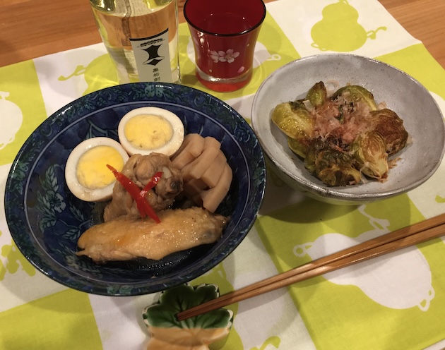 サンフランシスコ在住時の夕食にて