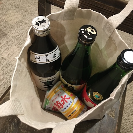 サンフランシスコでお酒を購入している様子