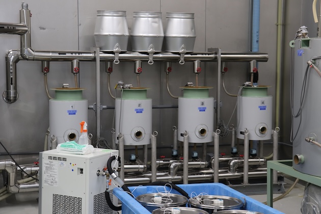 茨城県産業技術イノベーションセンターの醸造設備