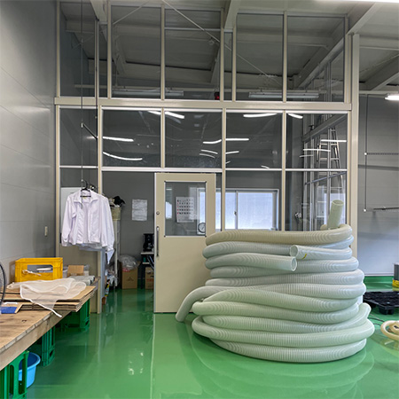 かつて甘酒の製造スペースがあったところ