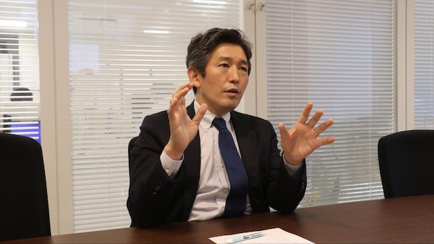 Kazuhiro Sakurai, President of Asahi Shuzo