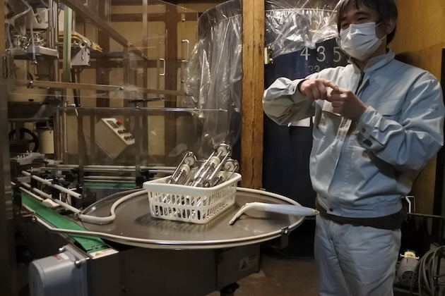 酒造道具と有澤さん