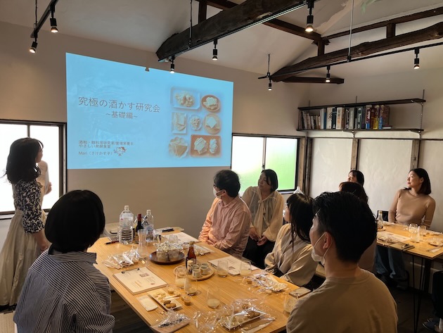 酒粕イベントの様子