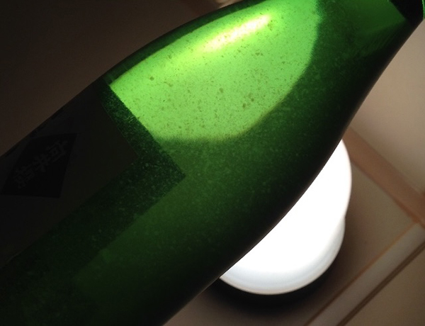 たんぱく混濁の様子（画像提供：O3様）