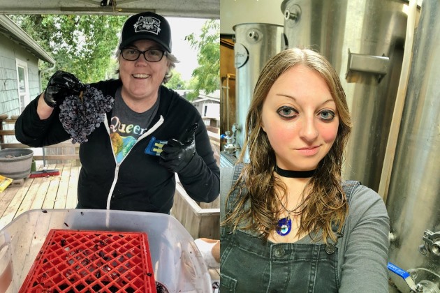 Left: Michele Wonder, Right: Amanda Bruns