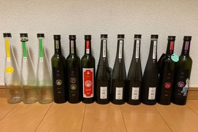 これまでに飲んだ稲とアガベのお酒