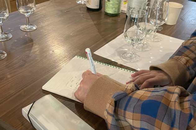 テイスティングで感じたことはメモを取っていこう