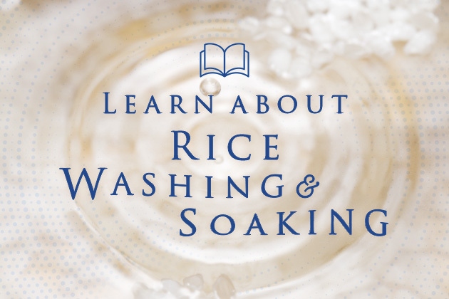 Learn about Rice Washing and Soaking in Sake Brewing: Summary of Methods, Purposes, and Precautions