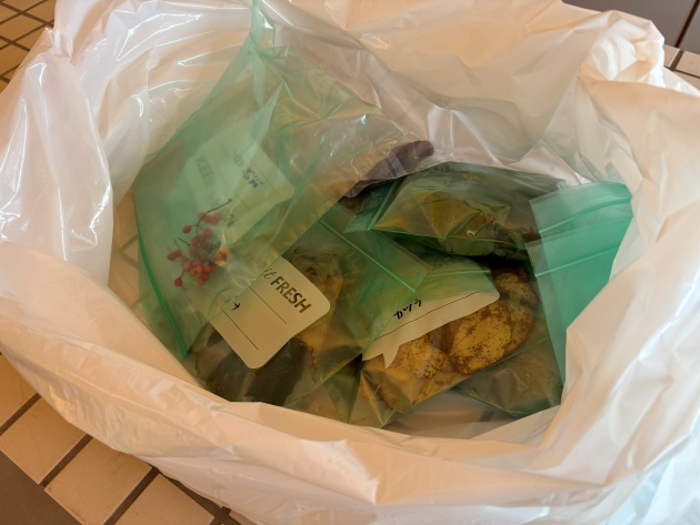 「zairai」に使用するために採取された材料