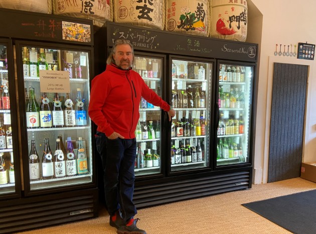 True Sakeオーナーのボー・ティムケン