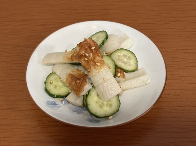 ちくわときゅうりのあっさりナムル