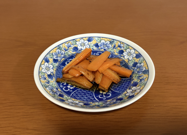 にんじんみりん醤油ソテー