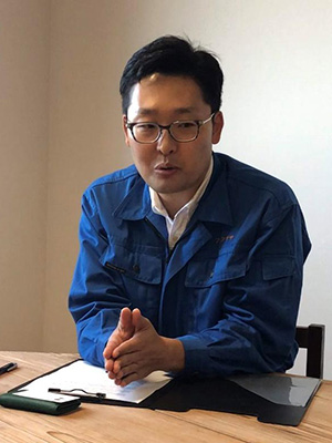 販売先に関する想いを熱く語ってくださる梁瀬さん