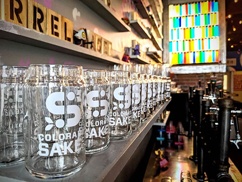 法改正の末、開設されたColorado Sake Co.のタップルーム