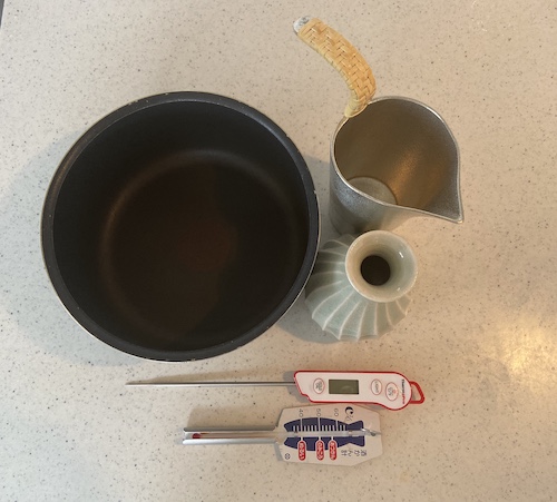 湯煎で使う道具の画像
