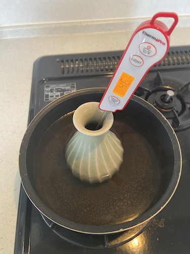 湯煎の参考画像