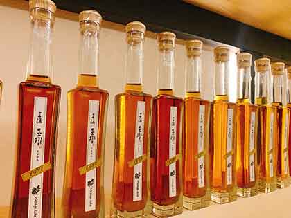木戸泉酒造の熟成酒「玉響」