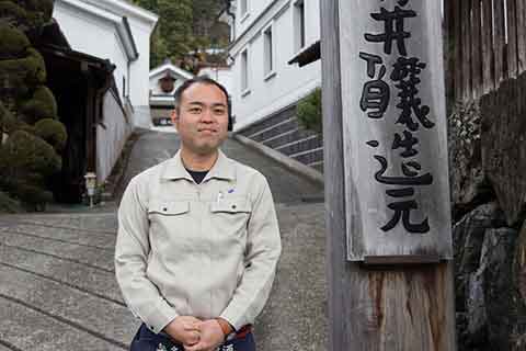 小澤酒造の吉﨑真之介氏