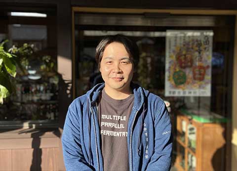 Jiemon Matsui, CEO and Toji (Brewmaster) of Matsui Brewery