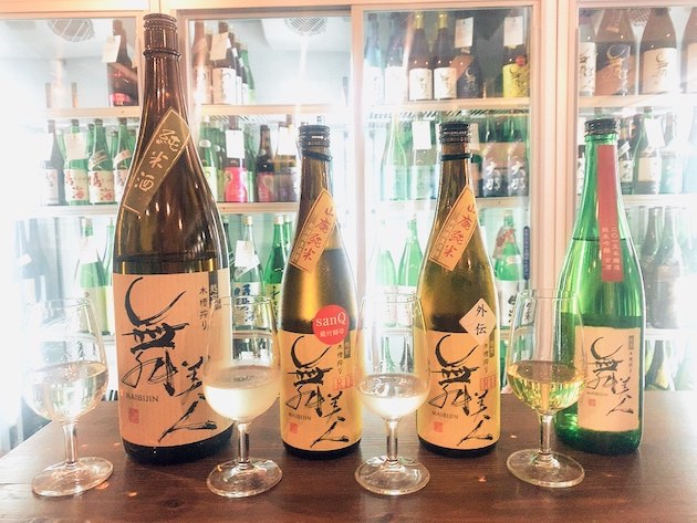 SAKE Street店舗で提供する舞美人の写真