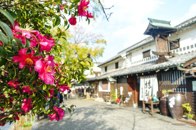 観光地にある酒蔵のイメージ画像