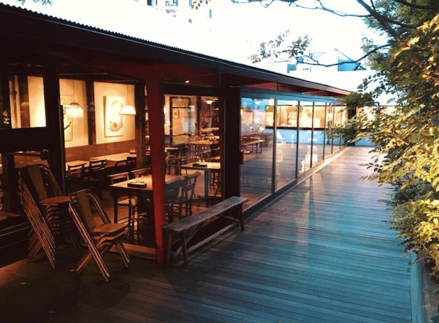 熊澤酒造敷地内のレストラン画像