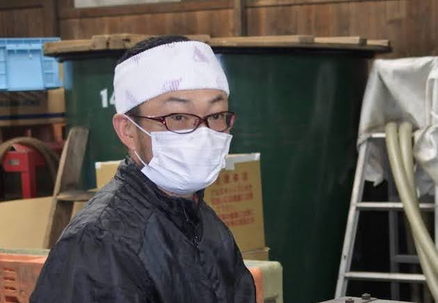 酒造りについて話す大倉さん